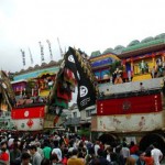 青柏祭 2017の日程やでか山運行時間と交通規制・駐車場情報