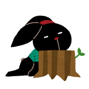 気力の無いうさぎ