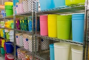 100円ショップ店内